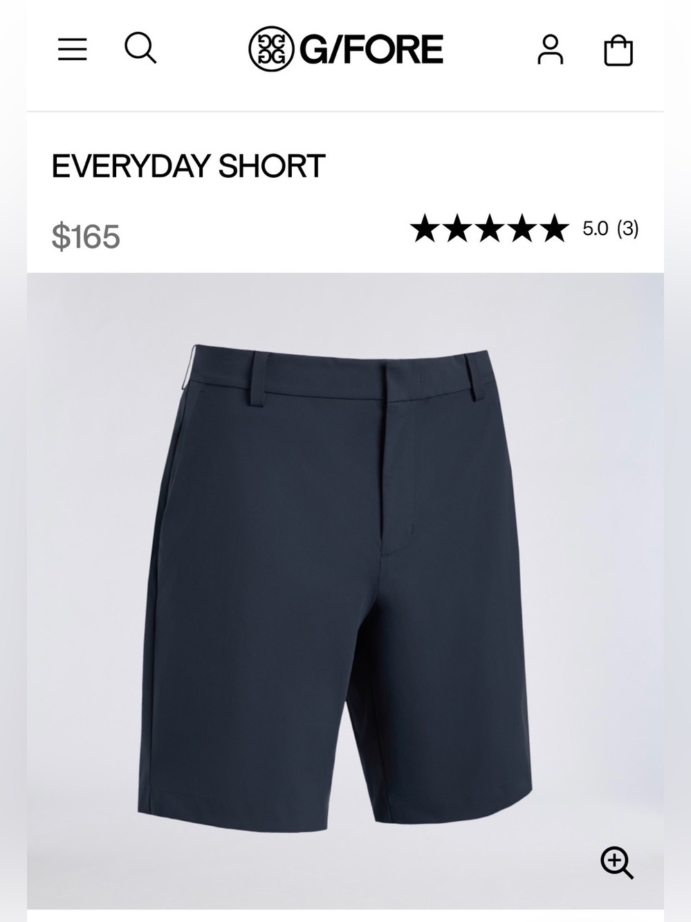 G/FORE Mens Everyday Short Twilight Golf